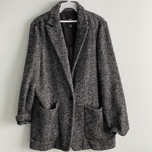 Mango Herringbone Jacket